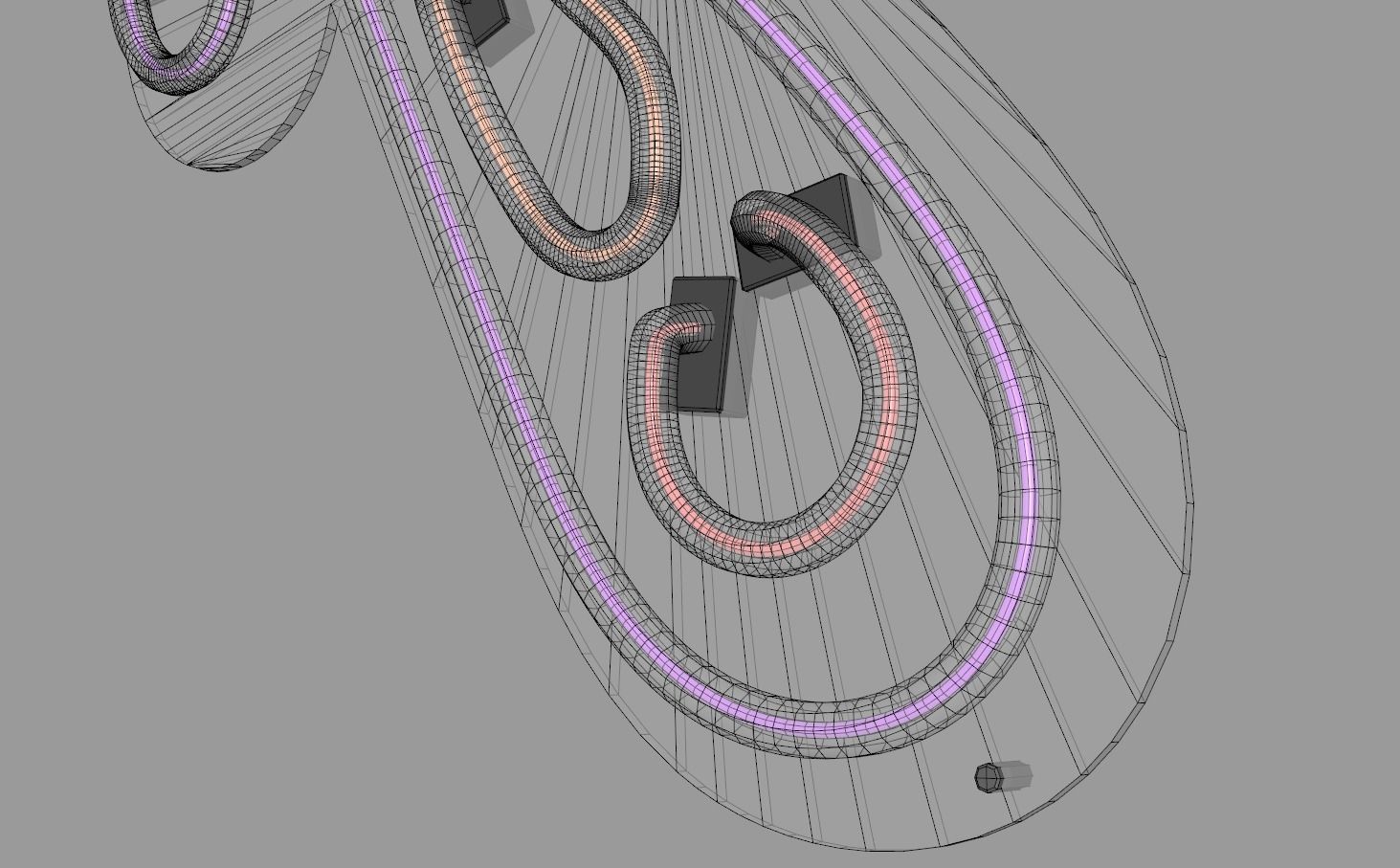 Butterfly Wings 2 - Neon Sign 3D model_9