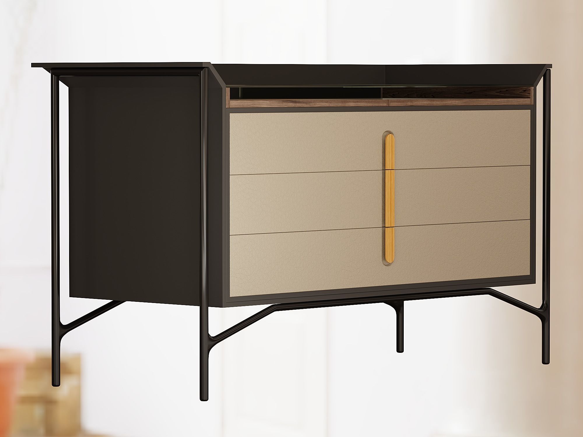 Vine chest of drawers 3D model_5