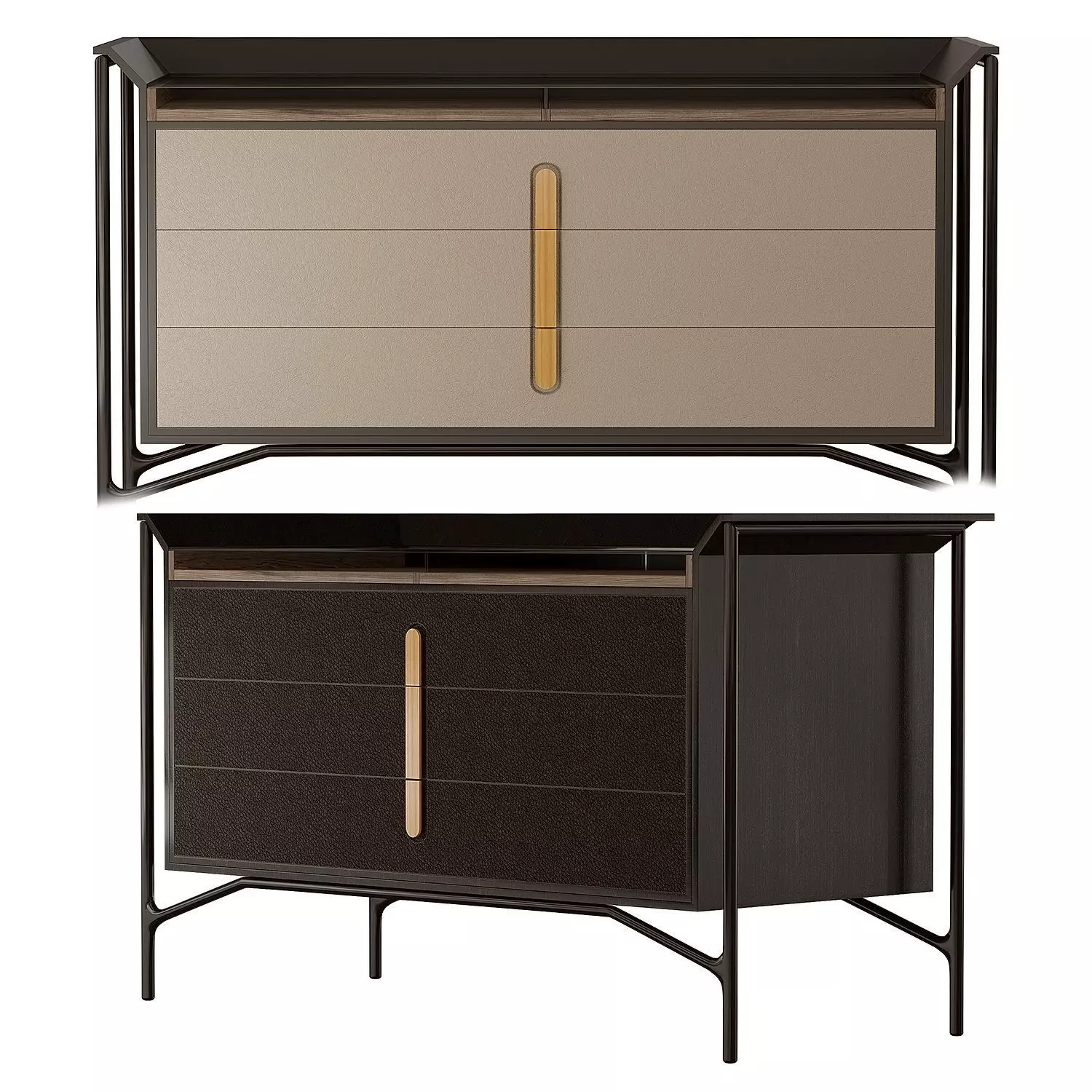 Vine chest of drawers 3D model_0