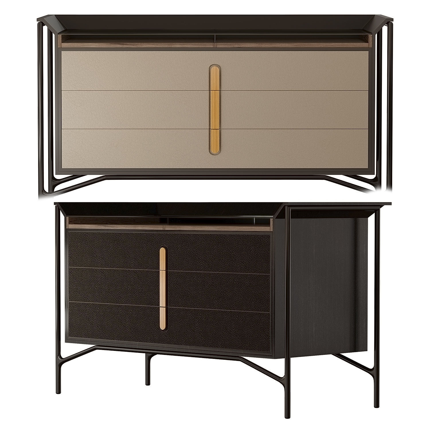 Vine chest of drawers 3D model_10