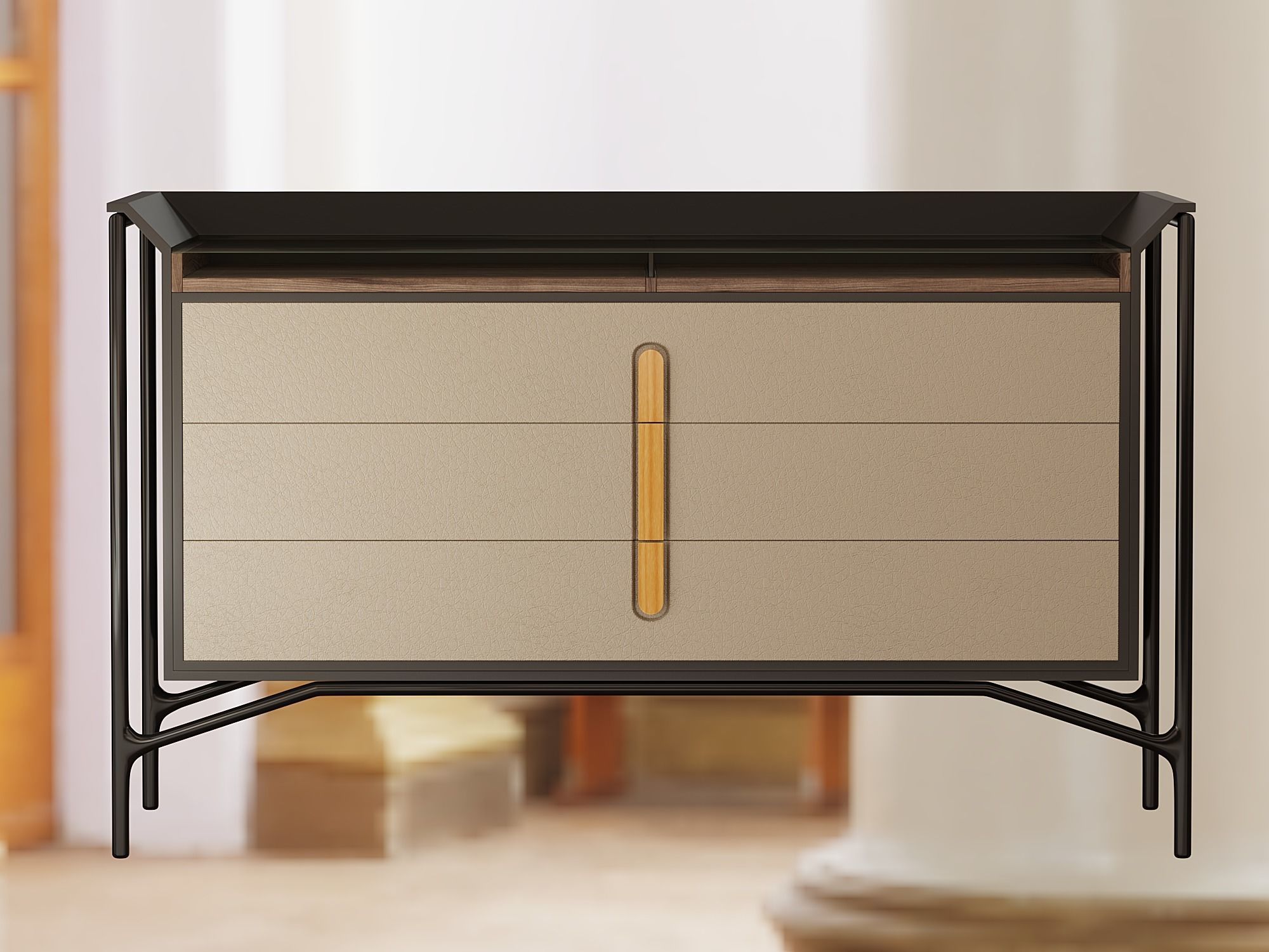 Vine chest of drawers 3D model_6