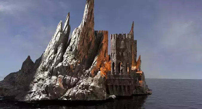 Ancient Gods ancient Cliffs Fort 