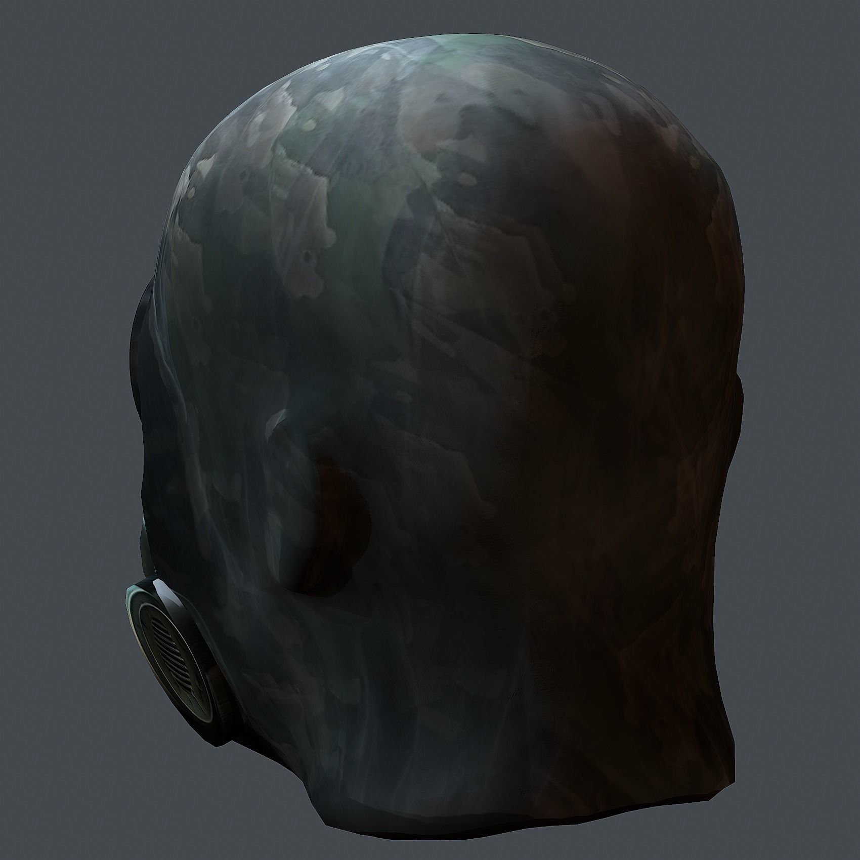 Helmet 3d model military combat Military Low-poly Low-poly 3D model_6