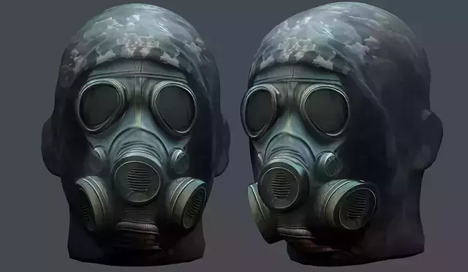 Helmet 3d model military combat Military Low-poly