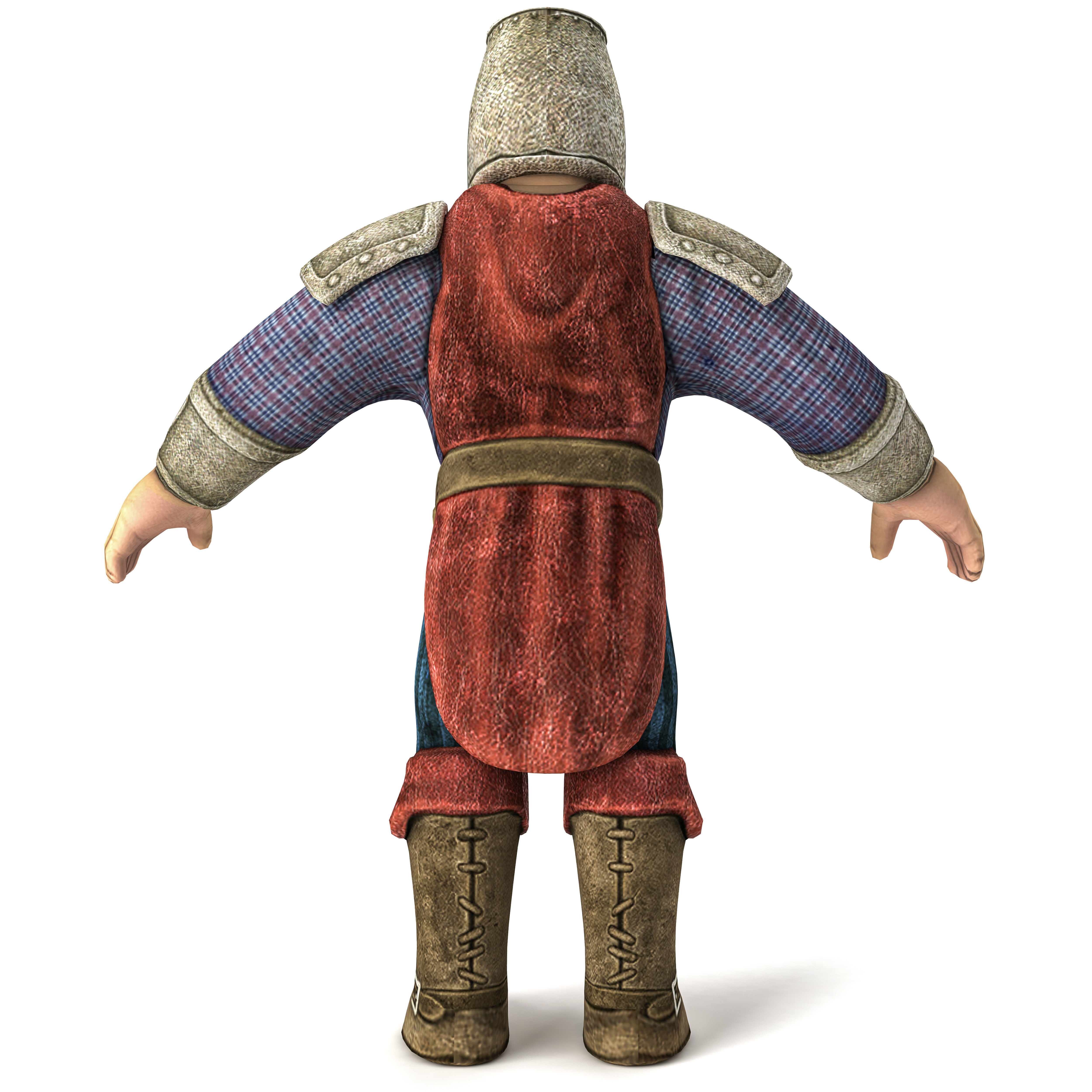 CASTEL GUARD Low-poly 3D model_2
