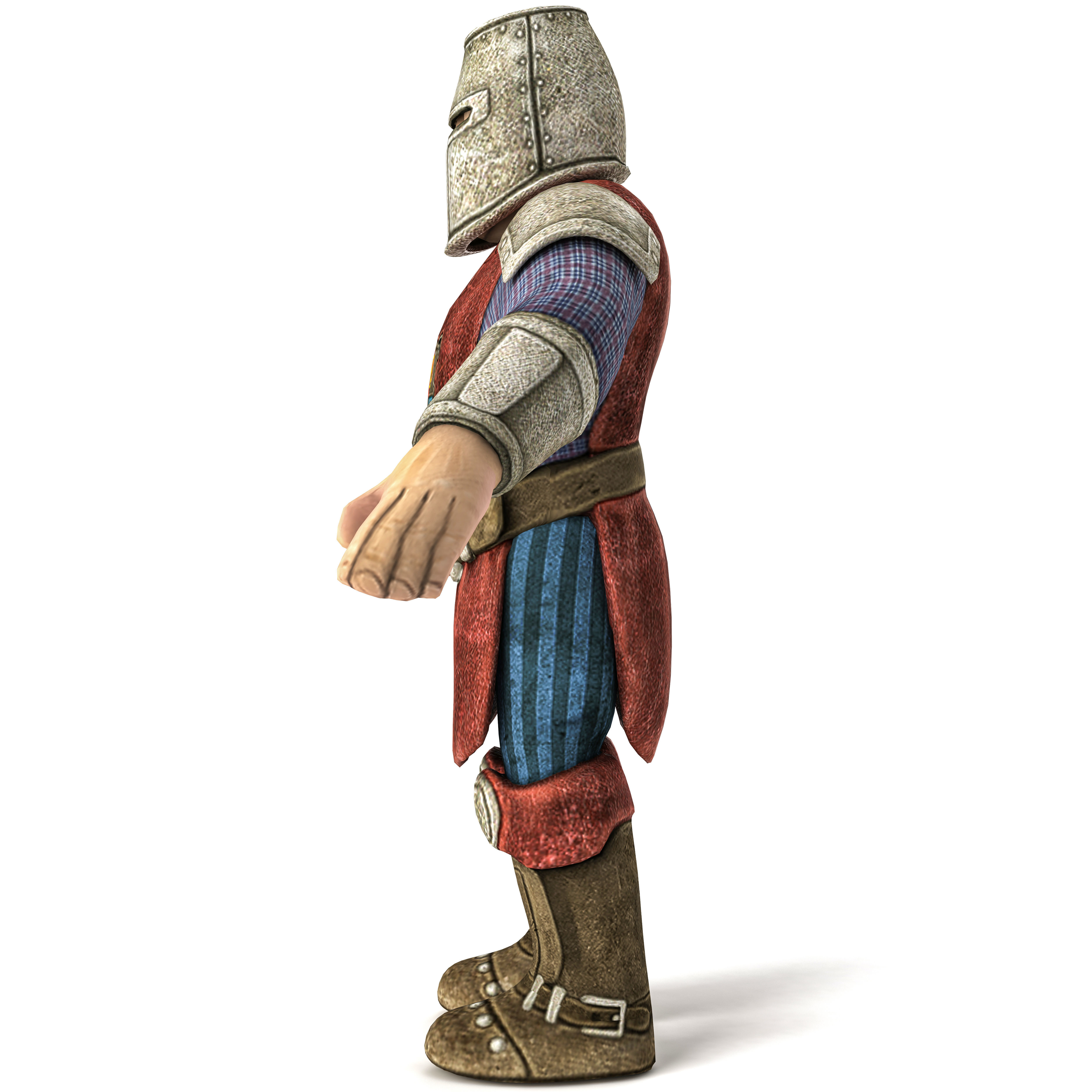 CASTEL GUARD Low-poly 3D model_3