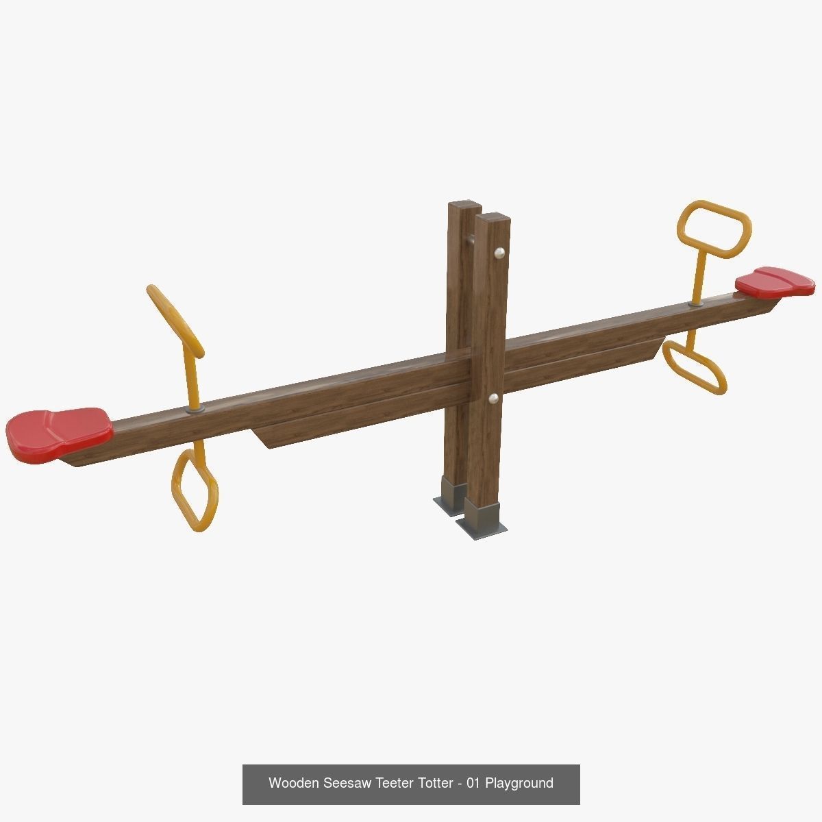 3 Seesaw  Collection Playground Wooden Seesaw Teeter Totter _2