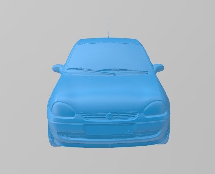 STL OPEL CORSA 1997 3D print model_6