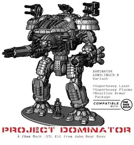 Project Dominator Gunslinger-R Long Range Variant