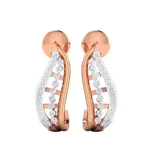 Women Earrings STL JCD OBJ FBX Renders Details