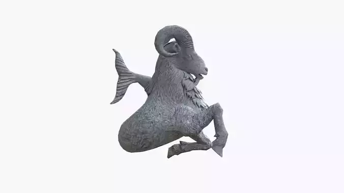 CAPRICORN STATUE - ESTATUA DE CAPRICORNIO