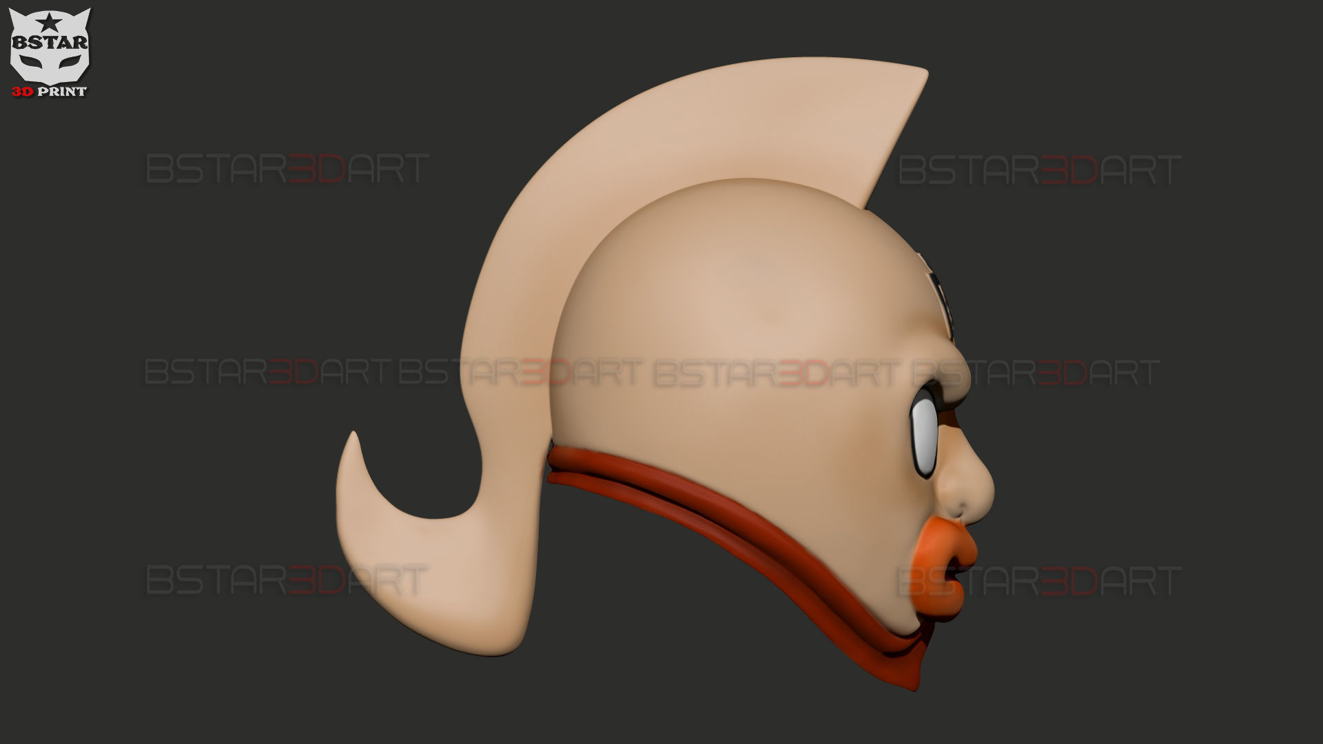 Kinnikuman Legacy Mask - Ultimate Muscle Cosplay 3D print model_10