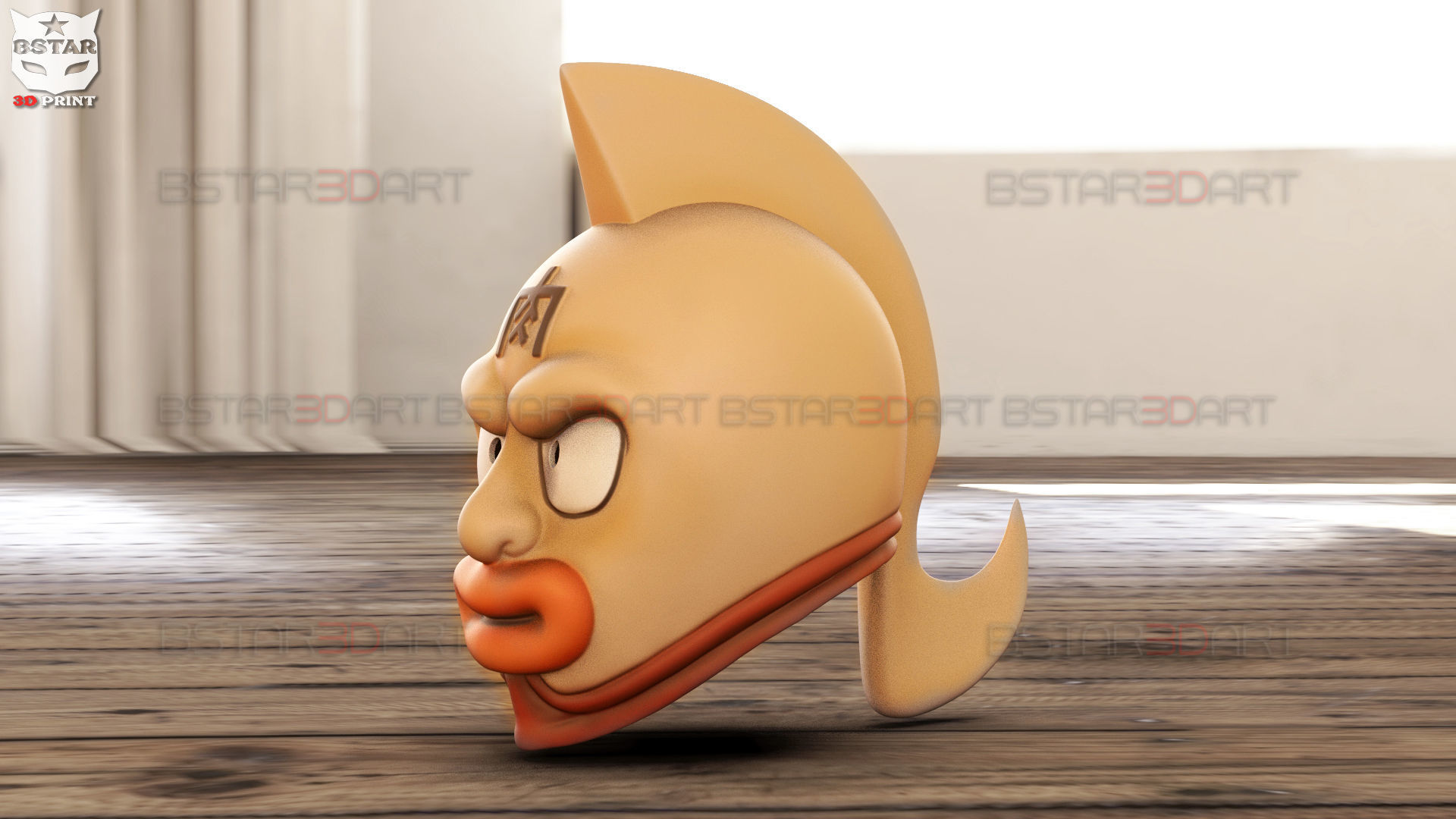 Kinnikuman Legacy Mask - Ultimate Muscle Cosplay 3D print model_4