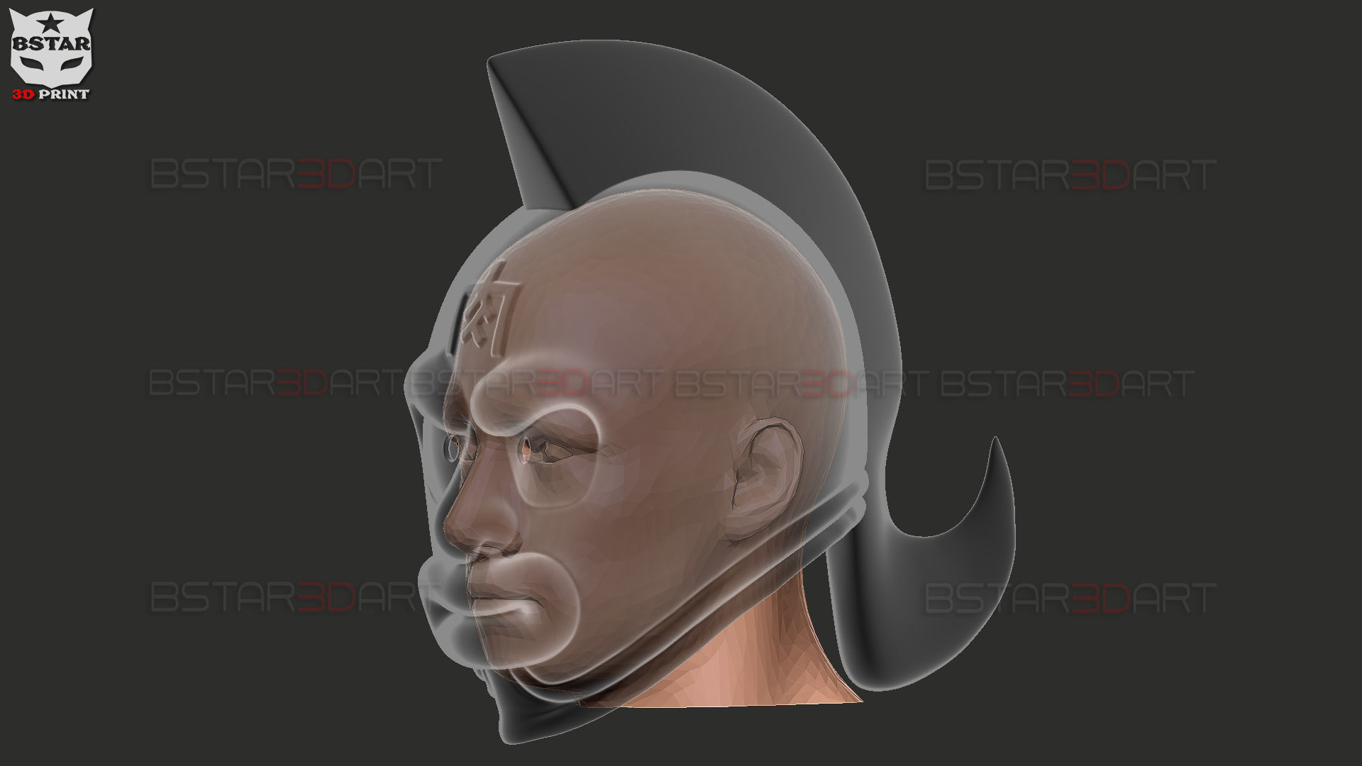 Kinnikuman Legacy Mask - Ultimate Muscle Cosplay 3D print model_25
