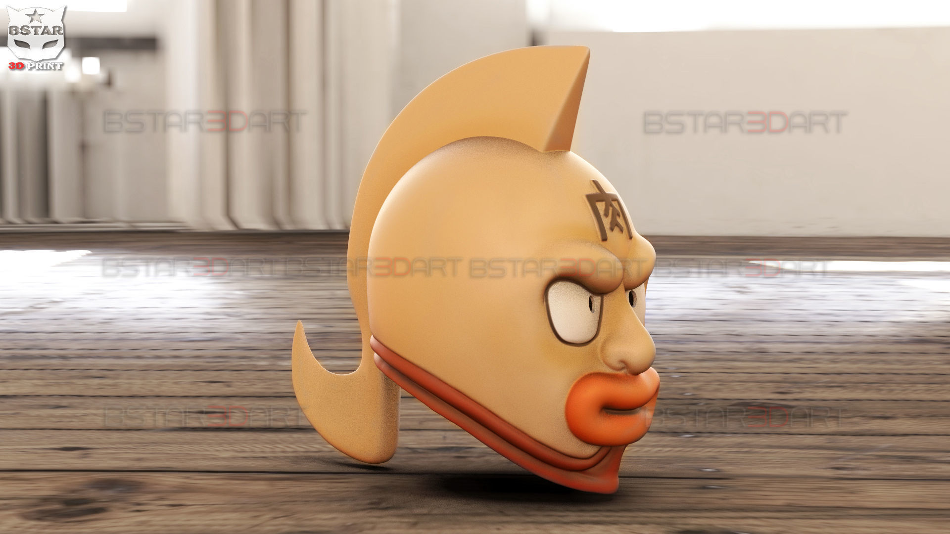 Kinnikuman Legacy Mask - Ultimate Muscle Cosplay 3D print model_3