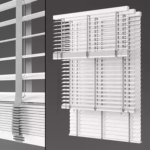 Wooden blinds Set 05