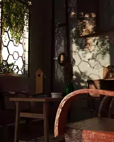 Vietnam old house Model 