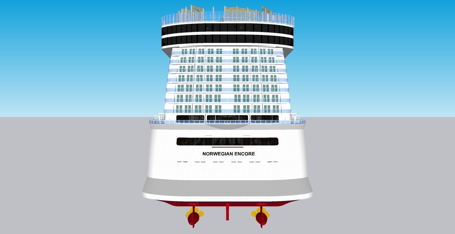 Norwegian Encore 3D model_38