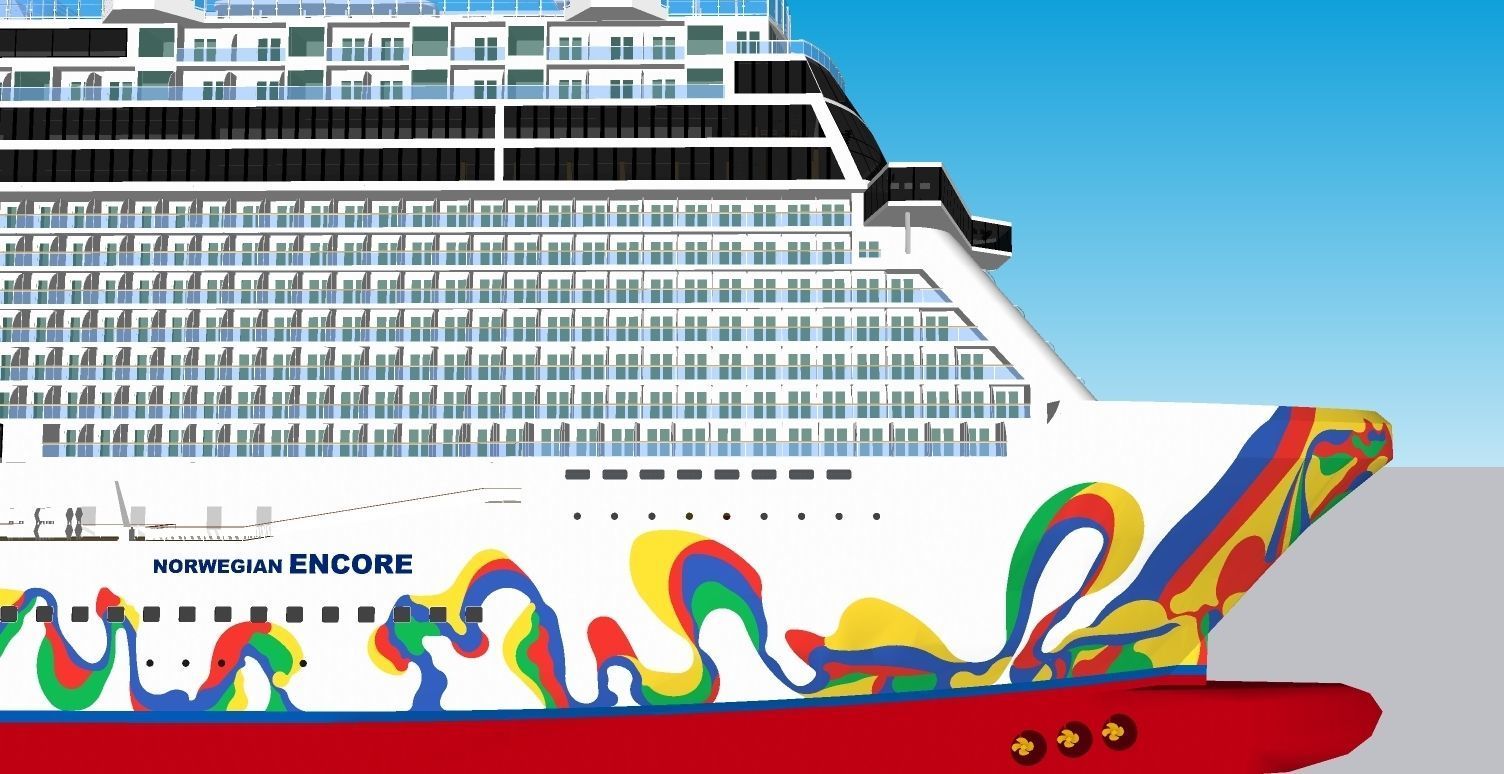 Norwegian Encore 3D model_39