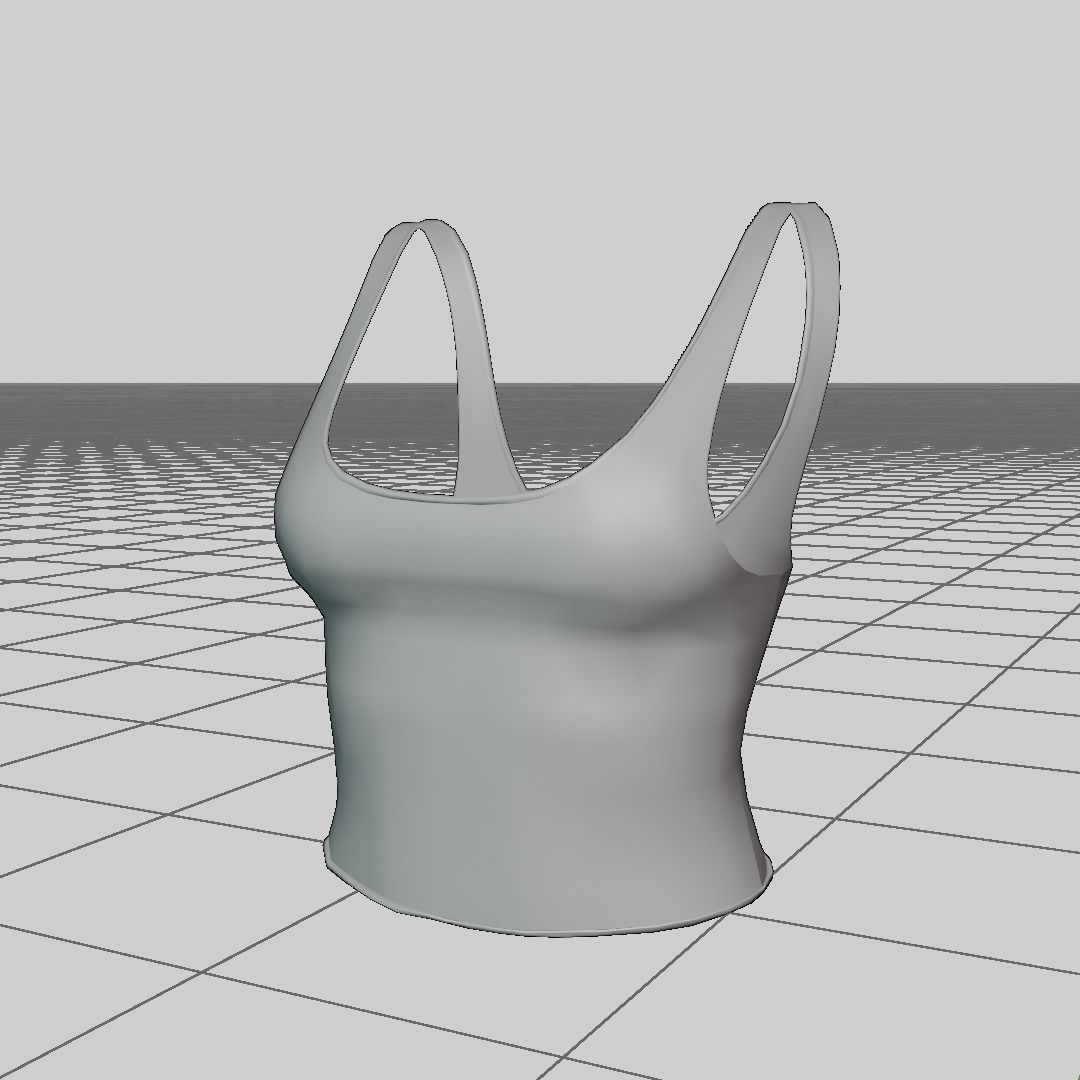 Kint Top Low-poly 3D model_4
