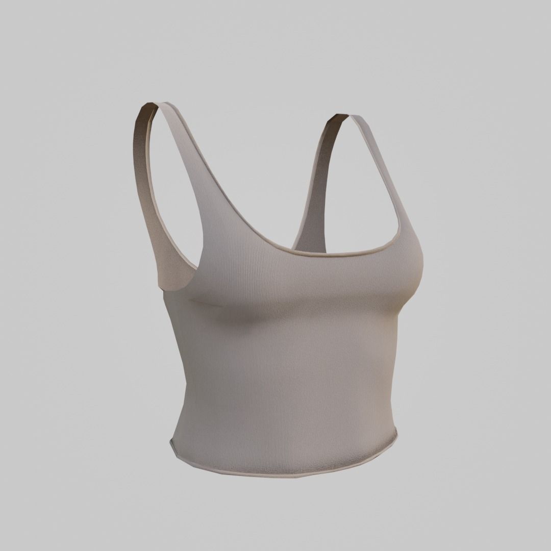 Kint Top Low-poly 3D model_3