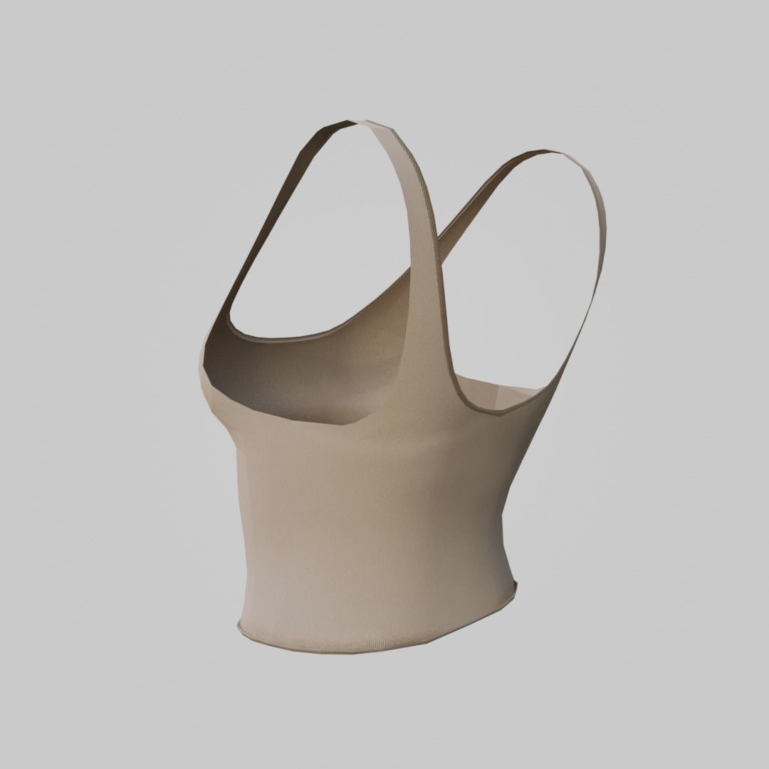 Kint Top Low-poly 3D model_1