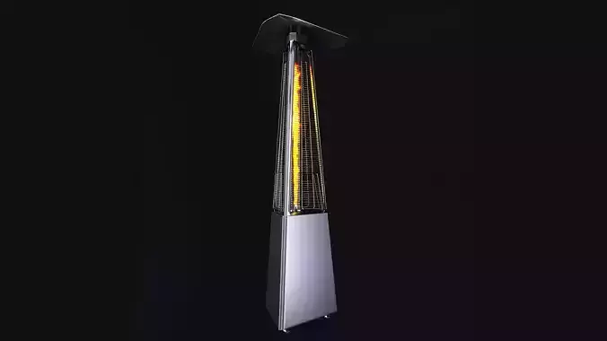 Outdoor Fireplace 3D model