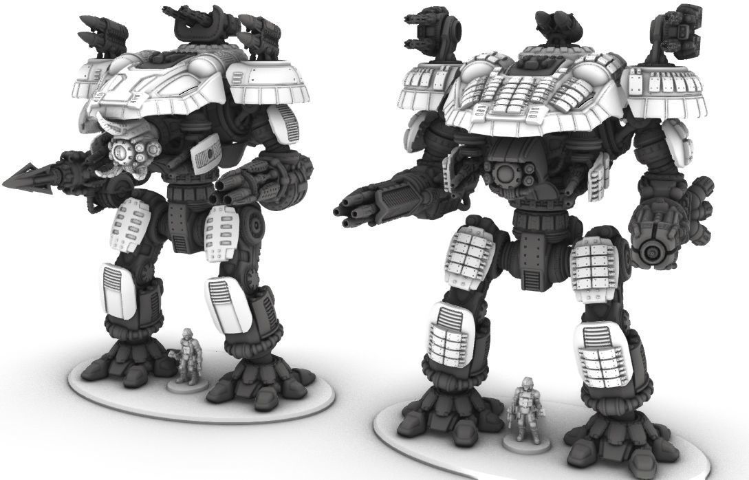 Project Dominator Gunslinger-S Long Range Variant 3D print model_30