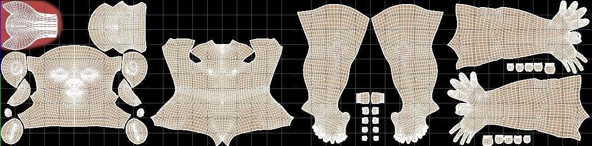 girl sport 3D model_7