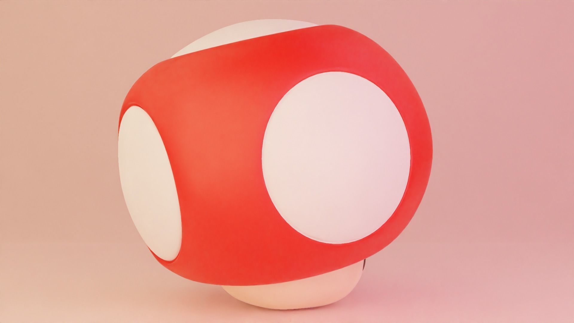 Mushroom Mario 3D model_4