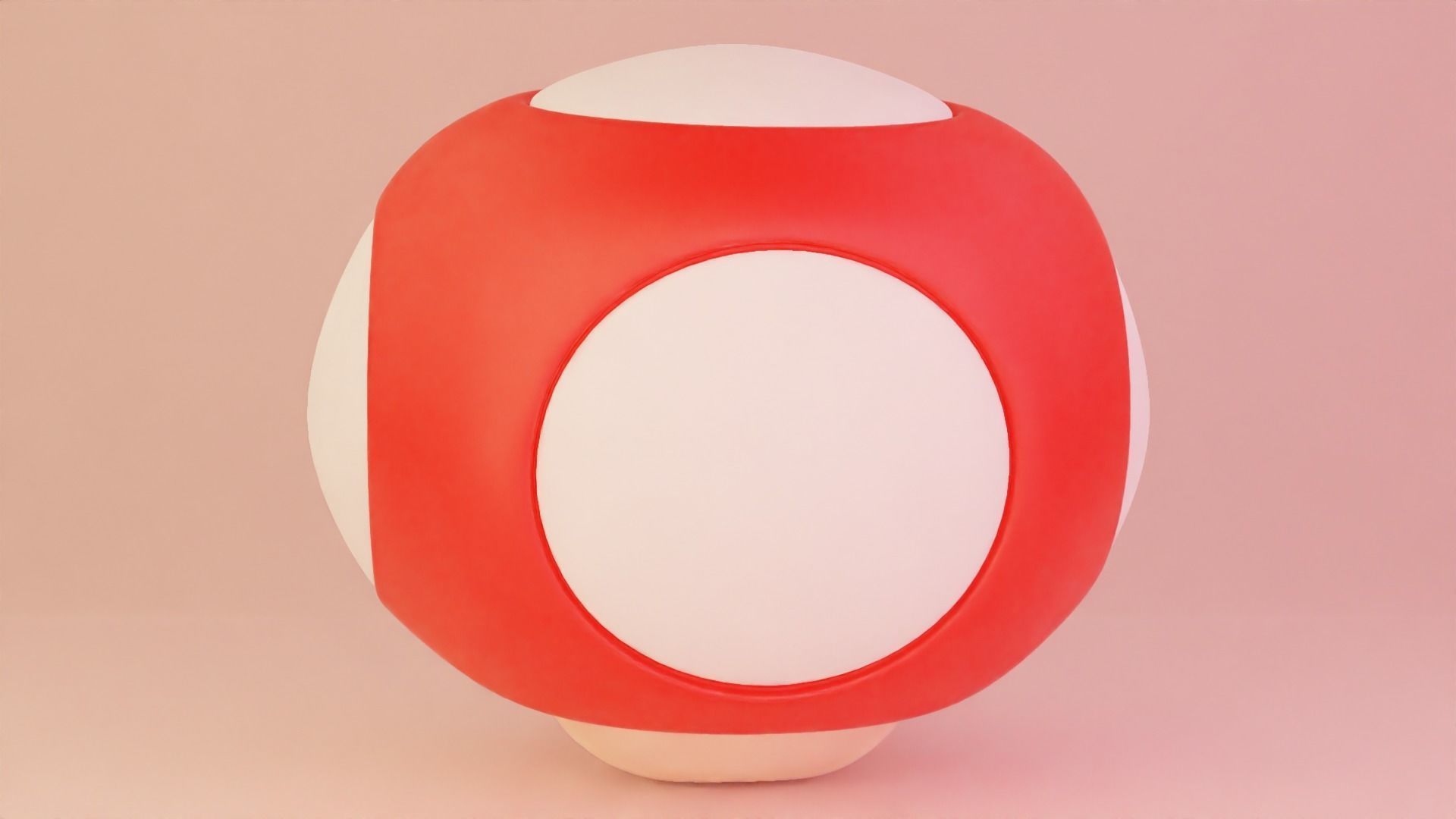 Mushroom Mario 3D model_3