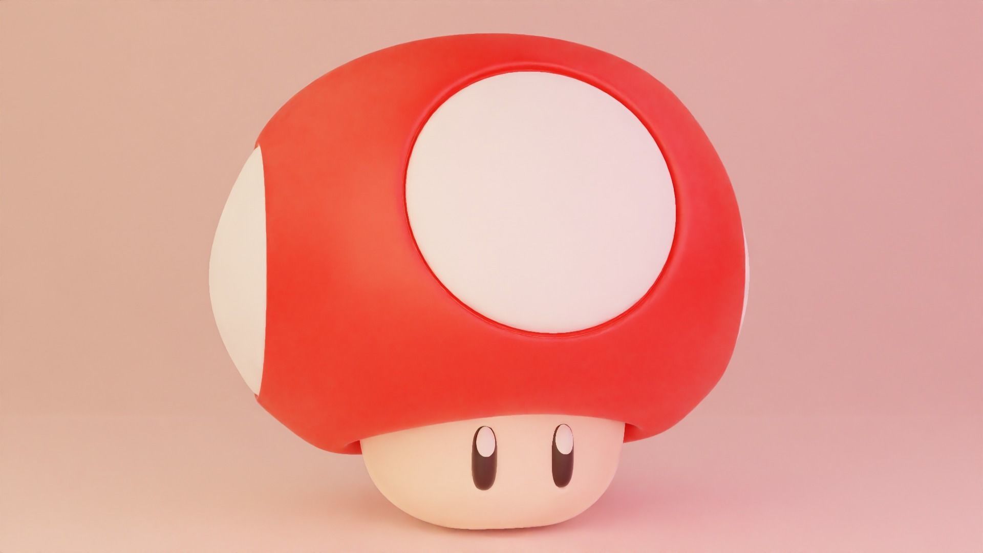 Mushroom Mario 3D model_6