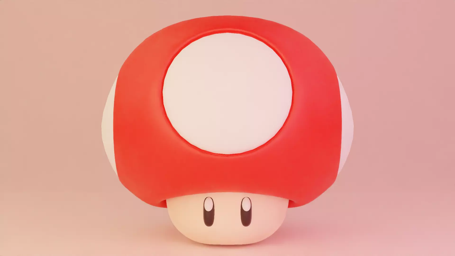Mushroom Mario 3D model_0