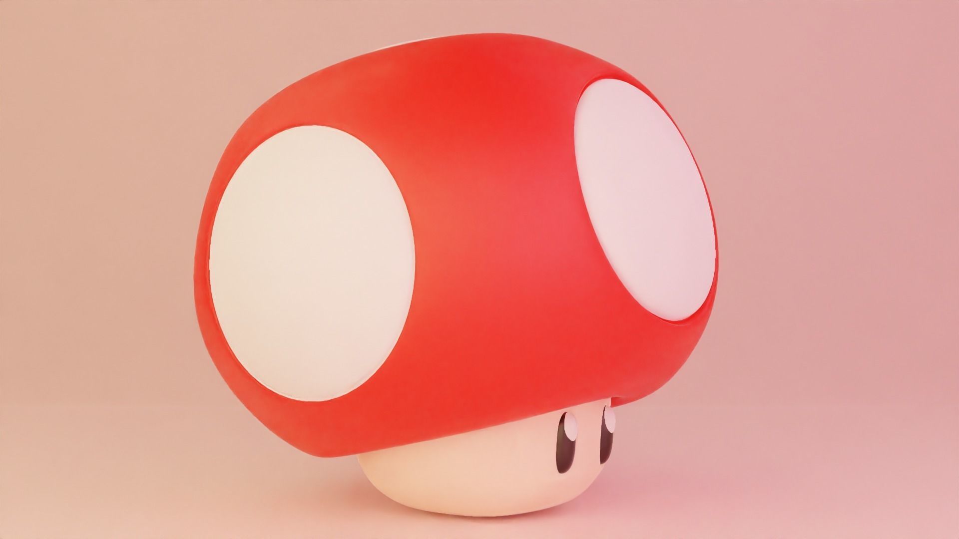 Mushroom Mario 3D model_5