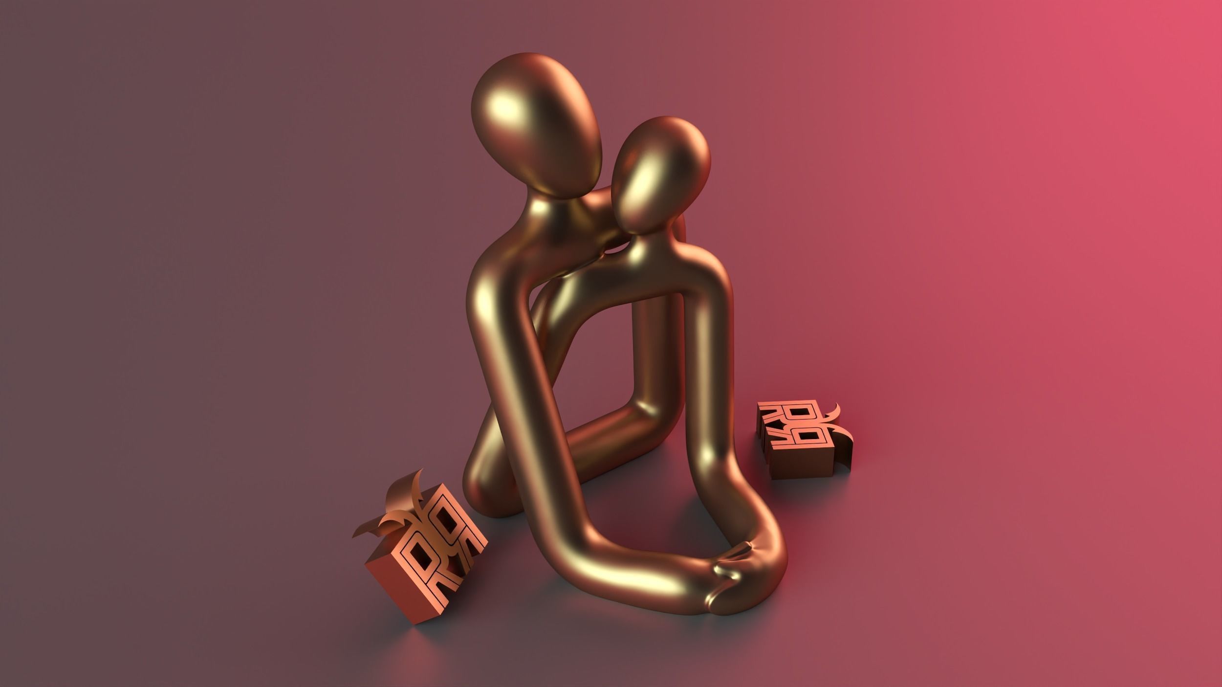 love decor Sculpture 02 3D print model_7