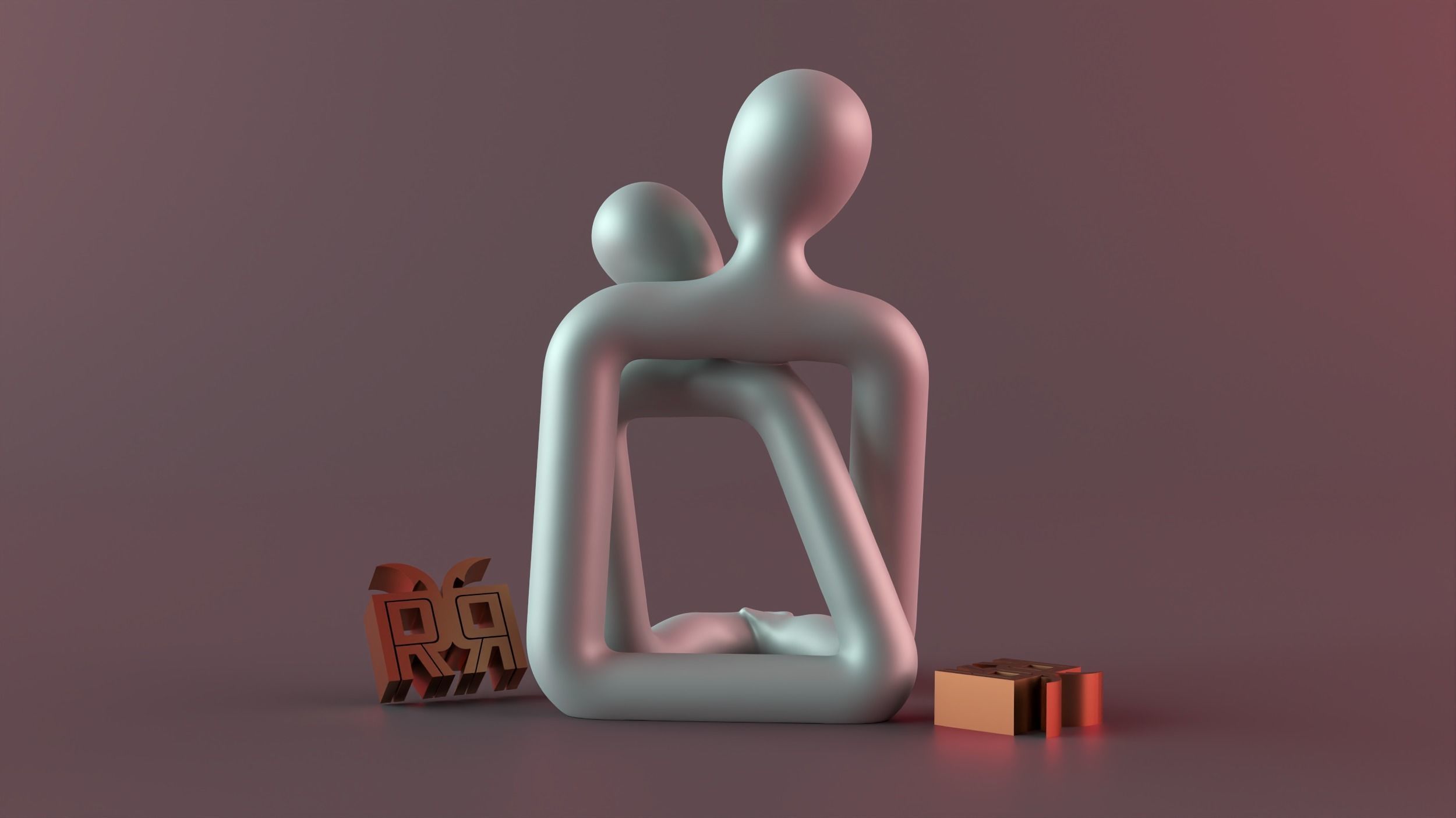 love decor Sculpture 02 3D print model_11