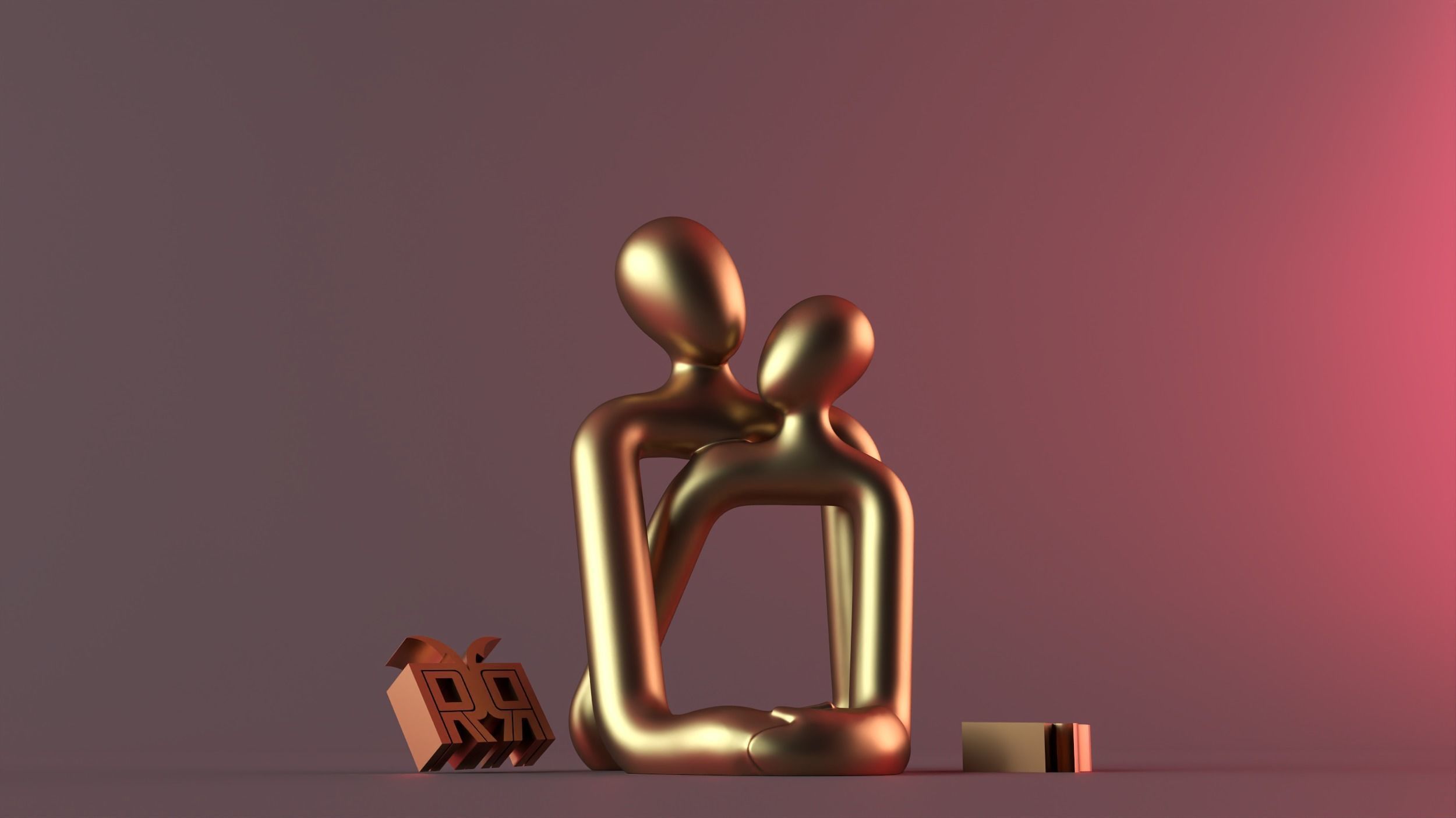 love decor Sculpture 02 3D print model_1