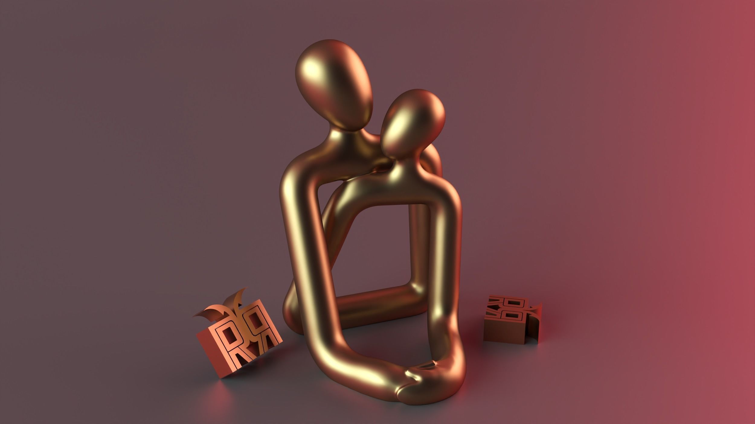 love decor Sculpture 02 3D print model_10