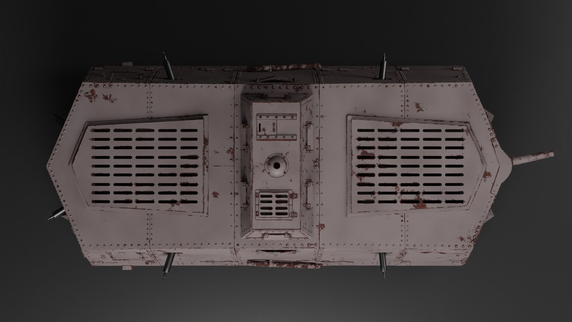 A7V Tank 3D model_3