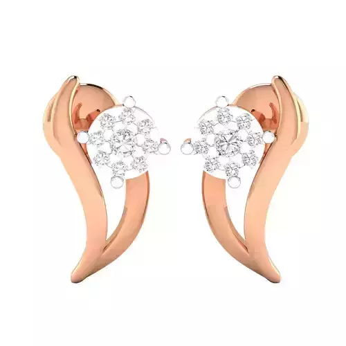 Women Earrings STL JCD OBJ FBX Renders Details