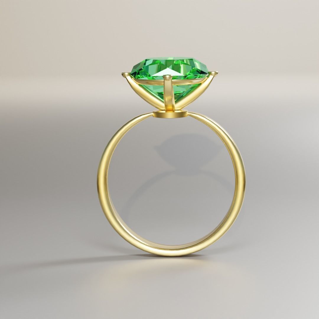 dimond ring 3D model_1