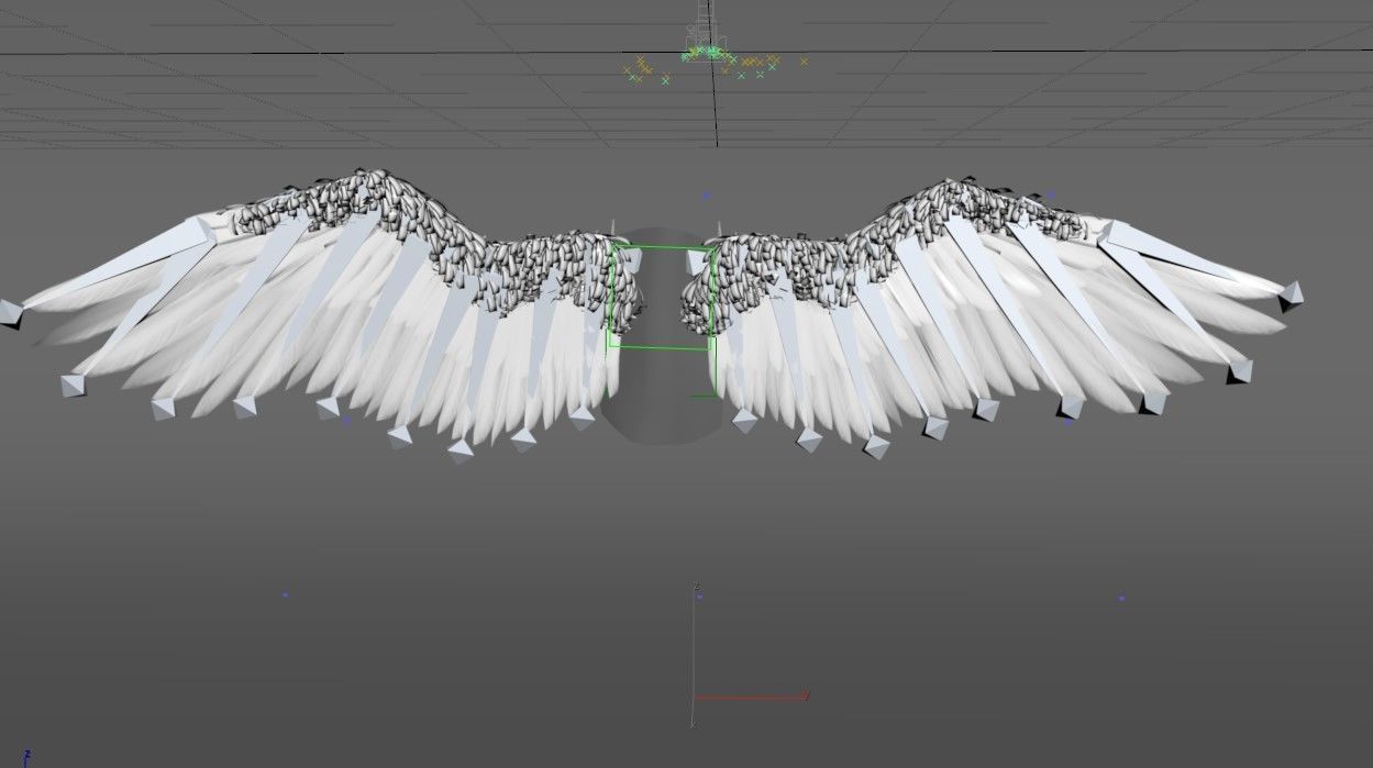 Angel Wings 3D model_6