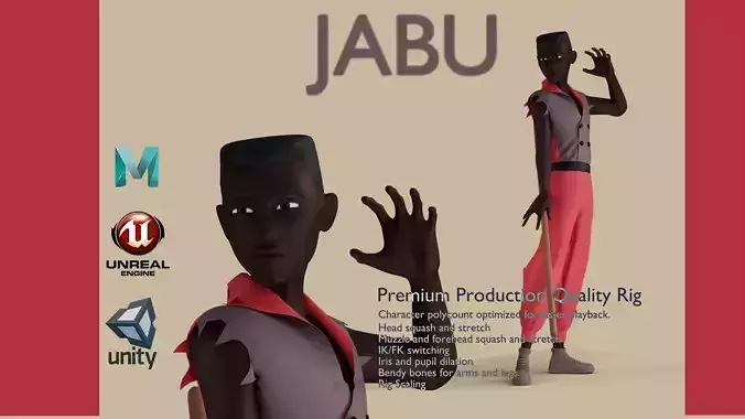 JABU RIG MAYA VERSION