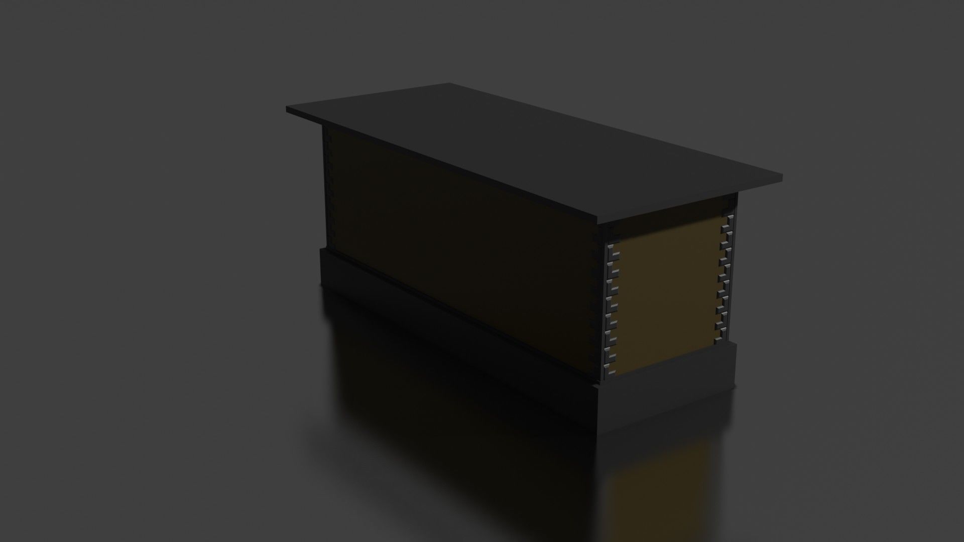 city house low-poly Low-poly 3D model_4