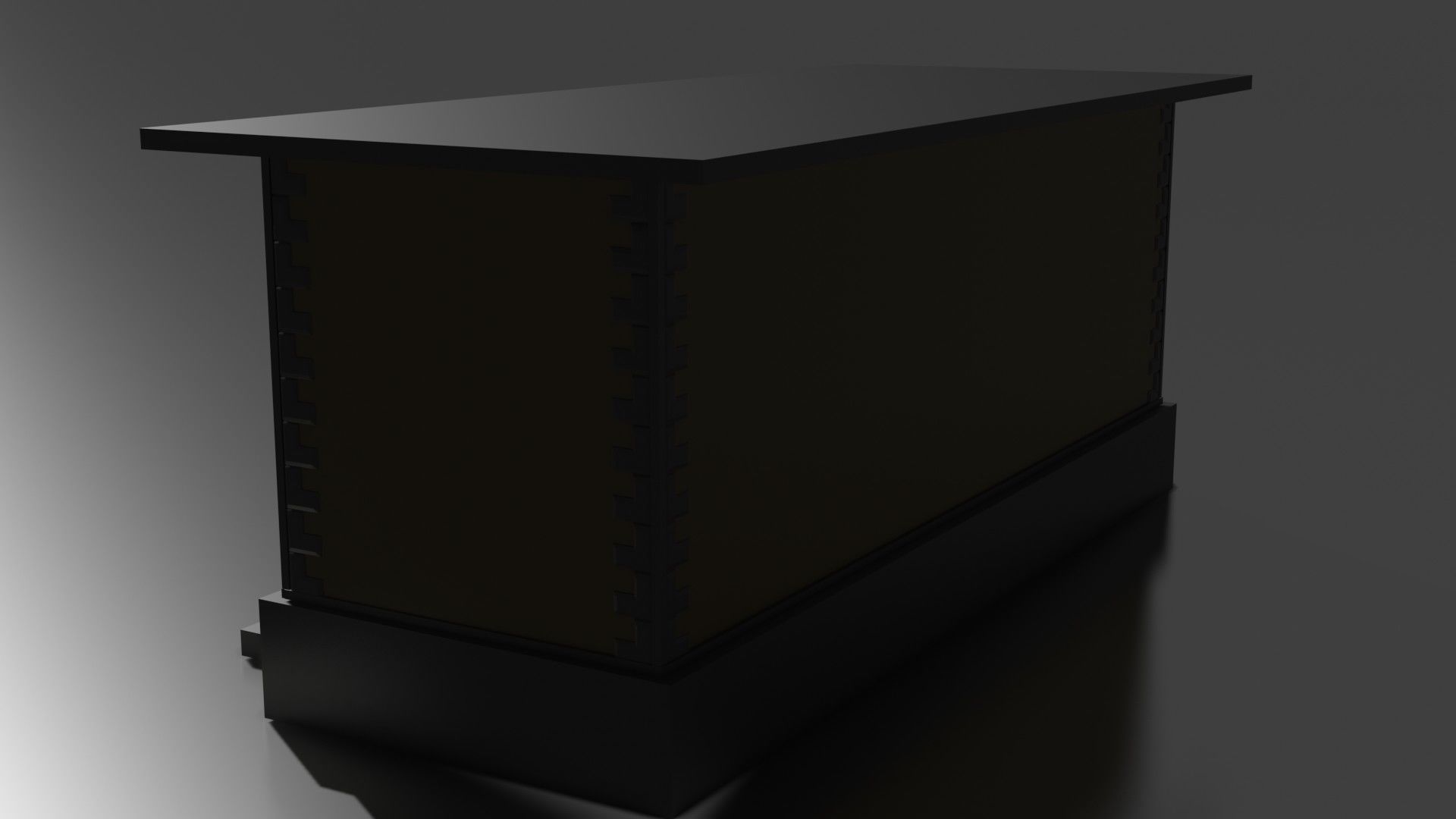 city house low-poly Low-poly 3D model_10