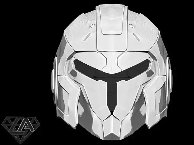 Mandalorian Titan custom helmet 3D print model