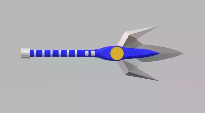 Blue Ranger Tricera Lance MMPR 3D print model