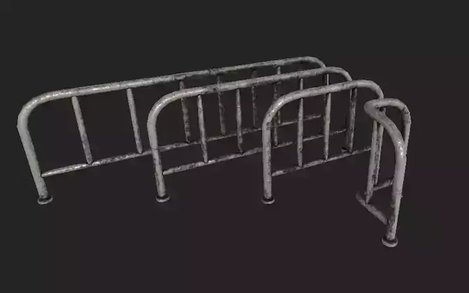 Subway Rails 4K PBR GameReady