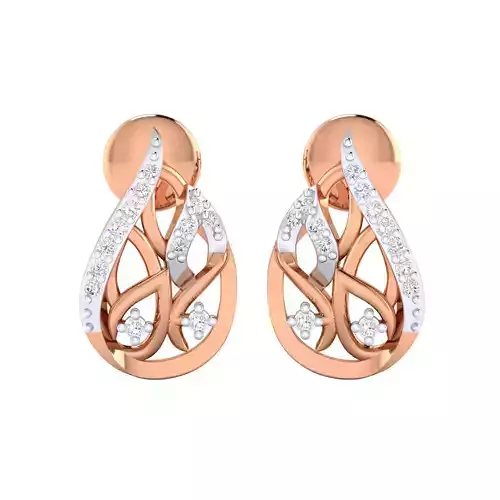 Women Earrings STL JCD OBJ FBX Renders Details