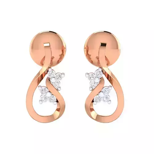 Women Earrings STL JCD OBJ FBX Renders Details